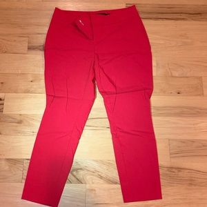 Torrid red pants with stretch. Size 12